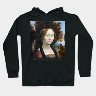 Leonardo da Vinci Renaissance artist painting Hoodie